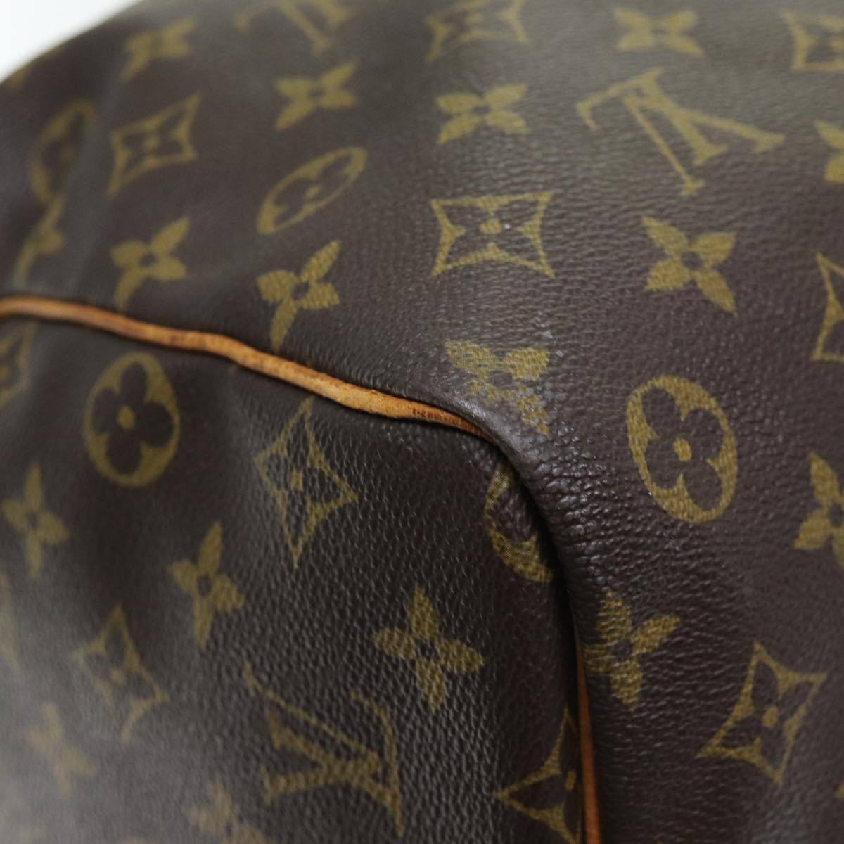 LOUIS VUITTON Monogram Keepall 60 Boston Bag M41422 LV 74725