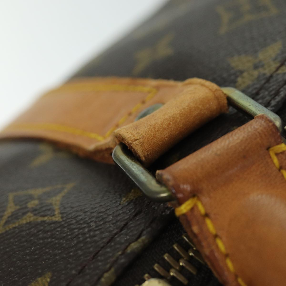 LOUIS VUITTON Monogram Keepall 60 Boston Bag M41422 LV 74725