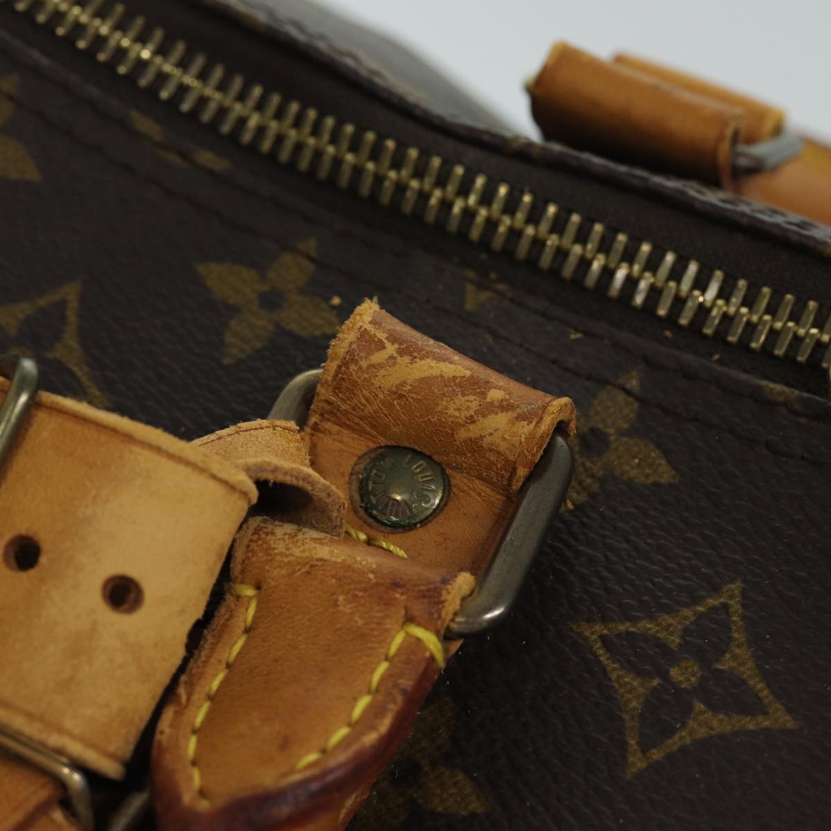 LOUIS VUITTON Monogram Keepall 60 Boston Bag M41422 LV 74727