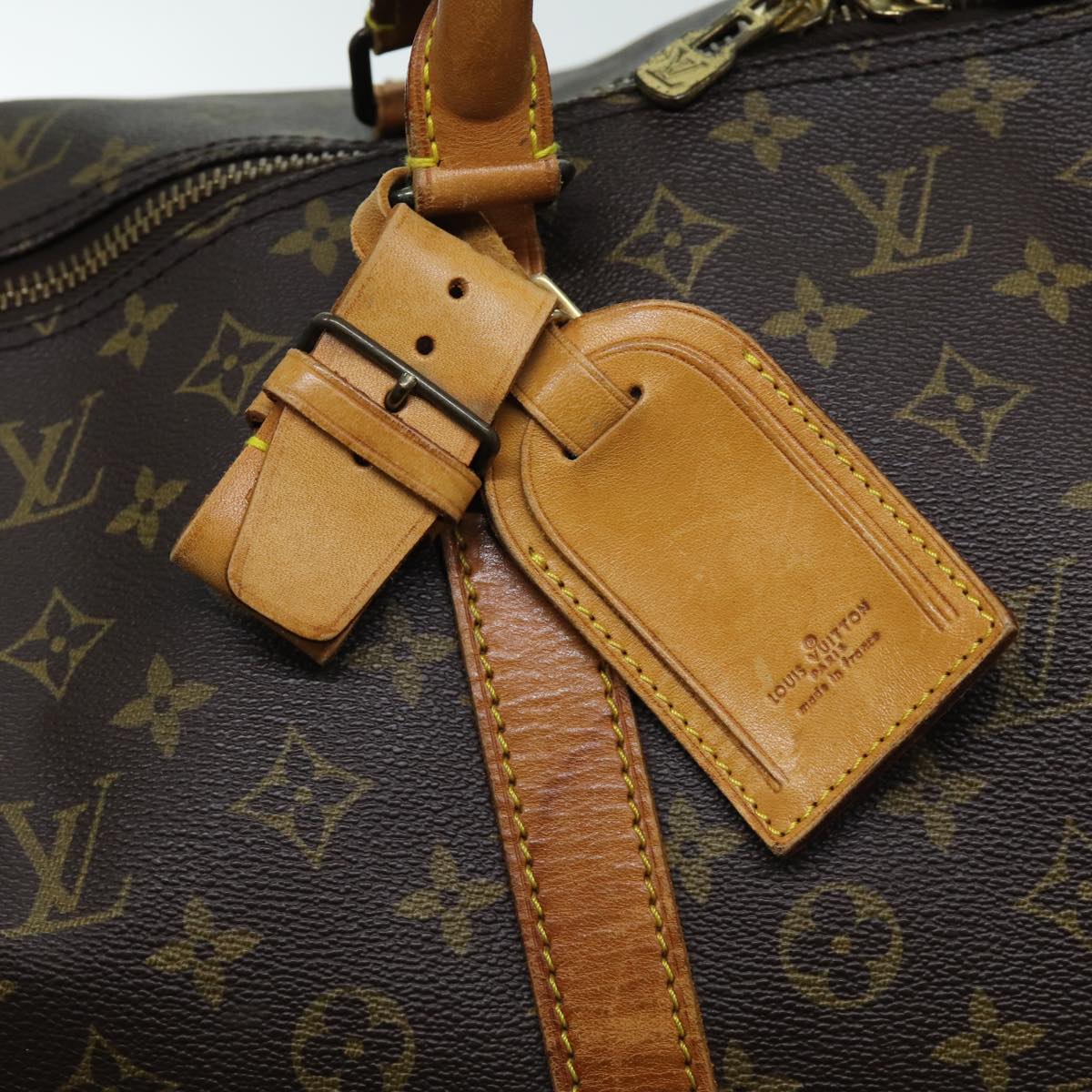 LOUIS VUITTON Monogram Keepall Bandouliere 60 Boston Bag M41412 LV 74731