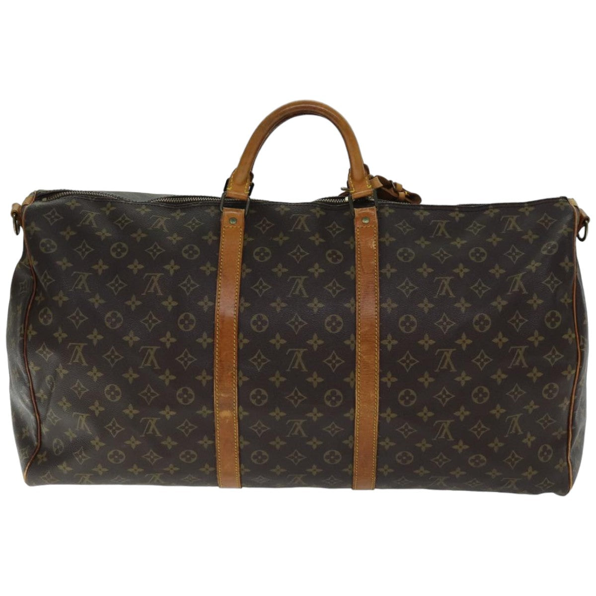 LOUIS VUITTON Monogram Keepall Bandouliere 60 Boston Bag M41412 LV 74731