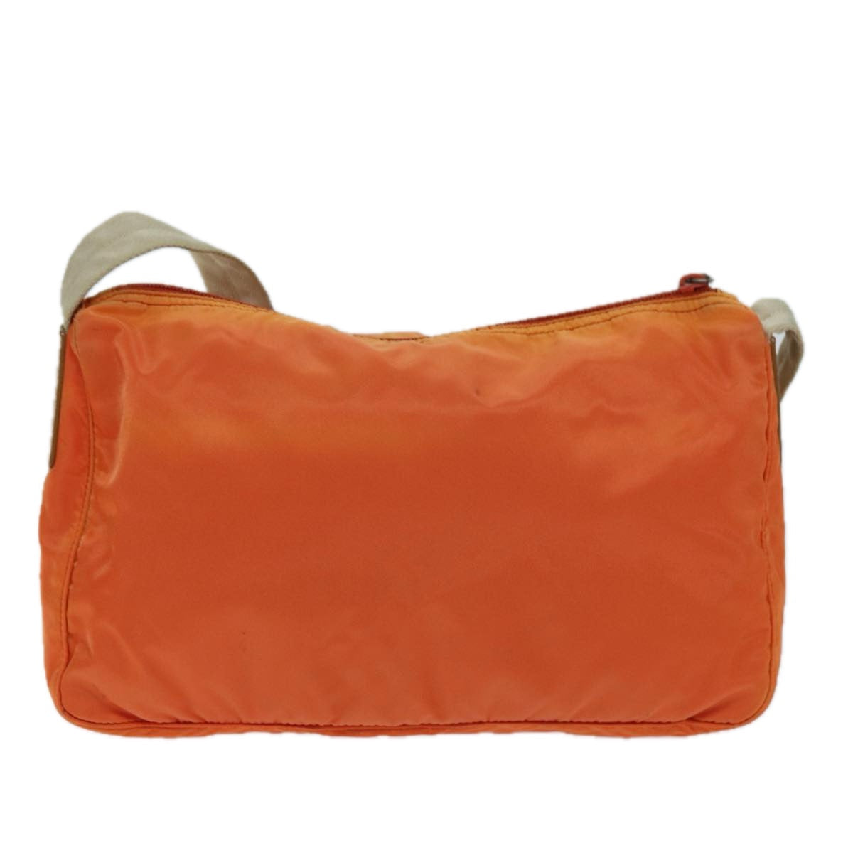 Luxury PradaShoulder Bag Nylon Orange 74735