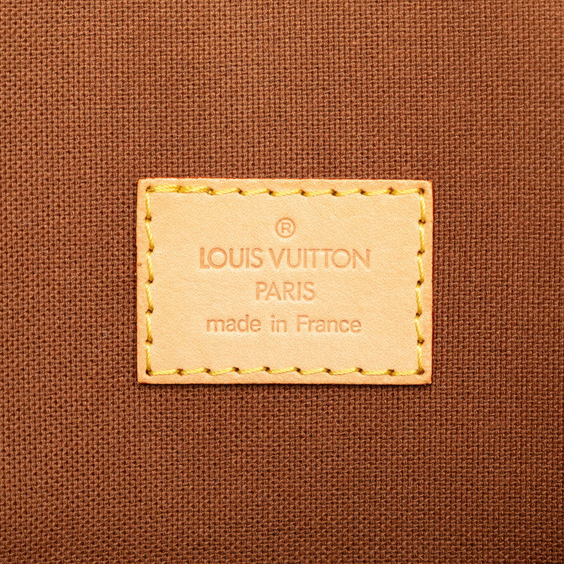 Louis Vuitton Monogram Locket Handbag M40102 Brown PVC Leather  Louis Vuitton