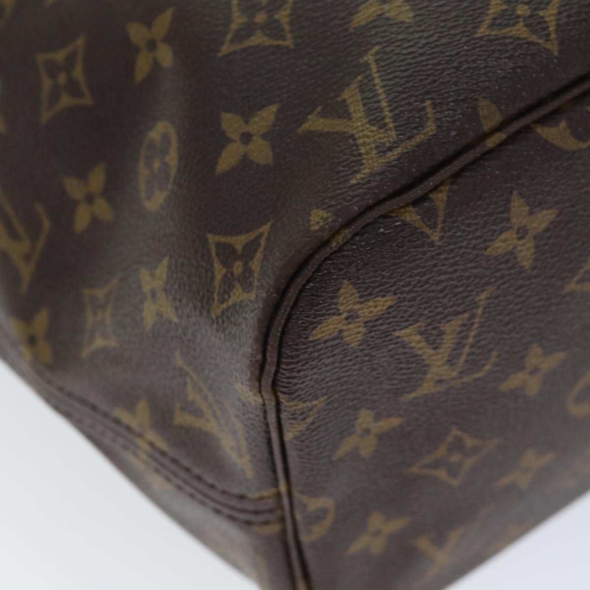 LOUIS VUITTON Monogram Neverfull MM Tote Bag M40156 LV 74751