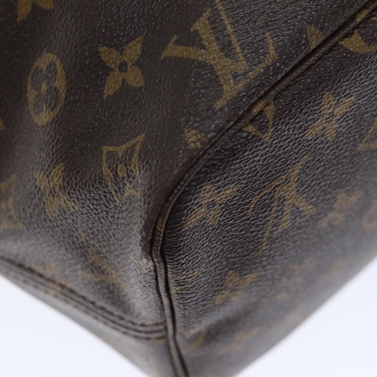 LOUIS VUITTON Monogram Neverfull MM Tote Bag M40156 LV 74751