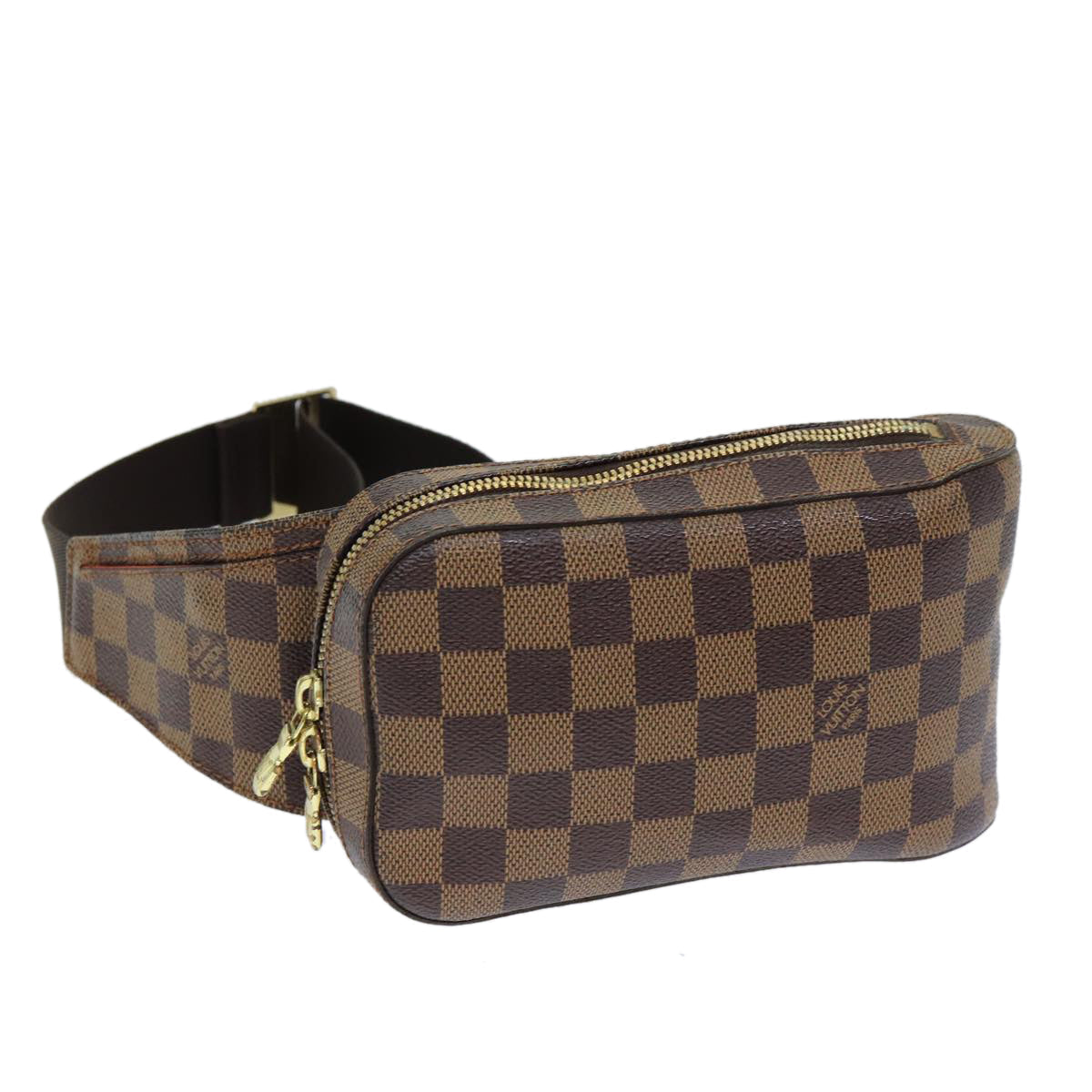 LOUIS VUITTON Damier Ebene Geronimos Shoulder Bag N51994 LV 74765