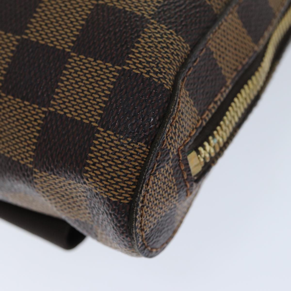 LOUIS VUITTON Damier Ebene Geronimos Shoulder Bag N51994 LV 74765