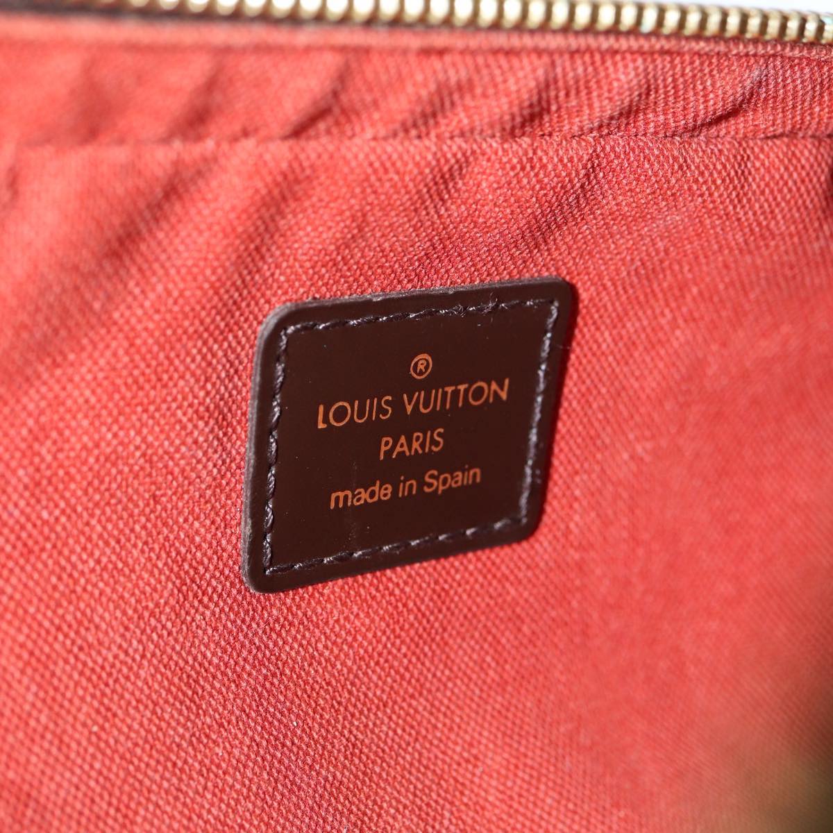 LOUIS VUITTON Damier Ebene Geronimos Shoulder Bag N51994 LV 74765