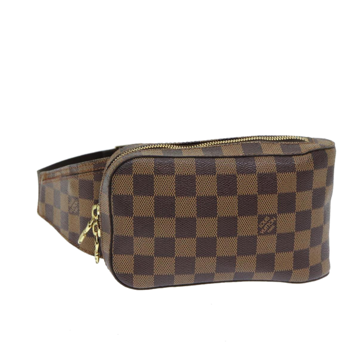 LOUIS VUITTON Damier Ebene Geronimos Shoulder Bag N51994 LV 74765