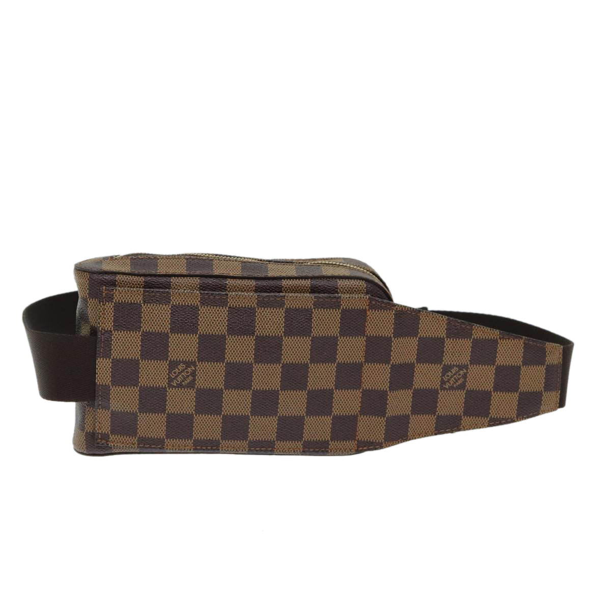 LOUIS VUITTON Damier Ebene Geronimos Shoulder Bag N51994 LV 74765