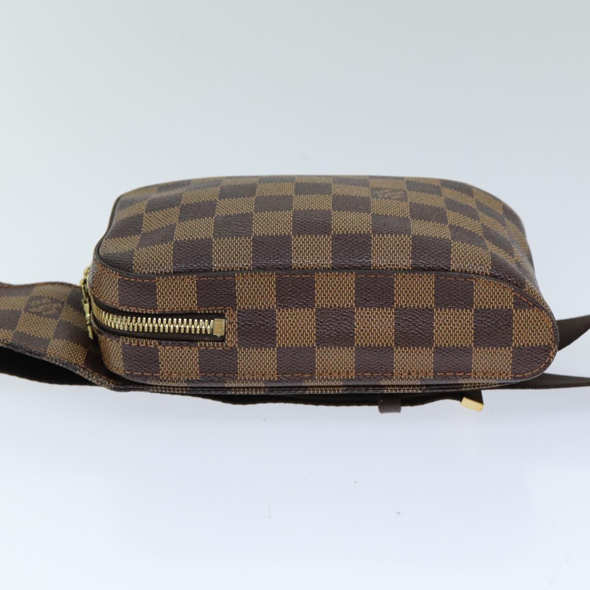 LOUIS VUITTON Damier Ebene Geronimos Shoulder Bag N51994 LV 74765