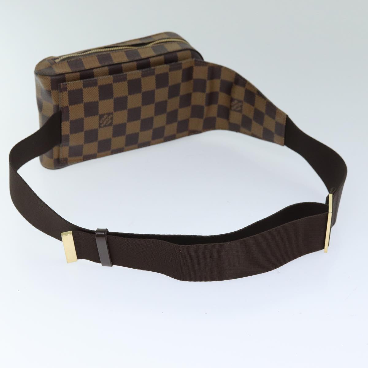LOUIS VUITTON Damier Ebene Geronimos Shoulder Bag N51994 LV 74765