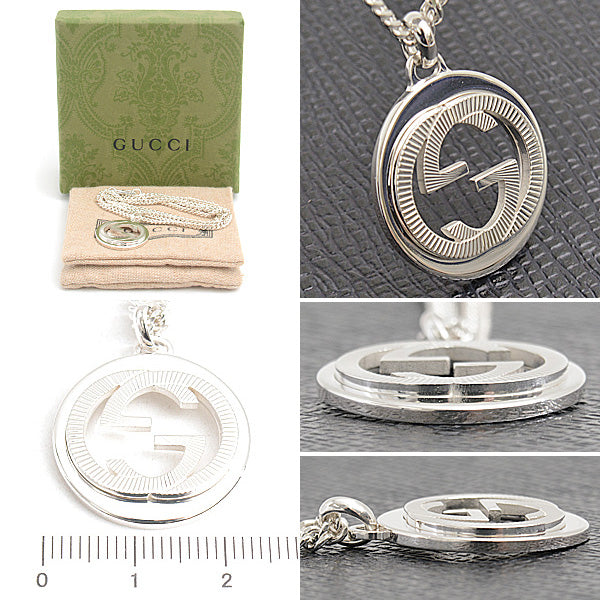 Luxury Gucci Trending 2025 Interlocking G Silver Chain Necklace Ag925