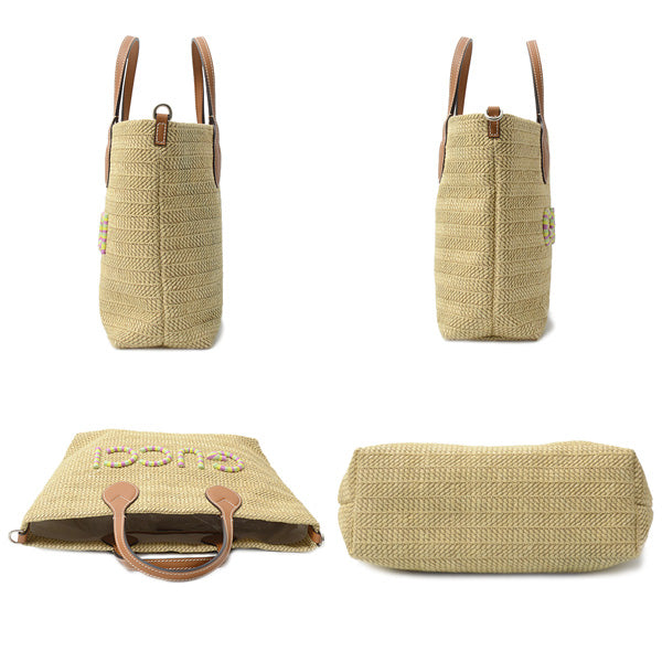 Luxury Gucci Trending 2025 Patch Small Tote Bag Brown
