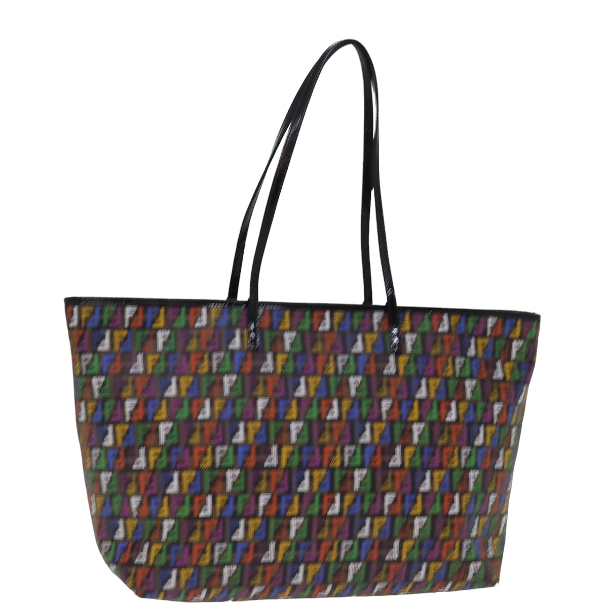 Luxury Fendi Zucchino Canvas Tote Bag Multicolor74808