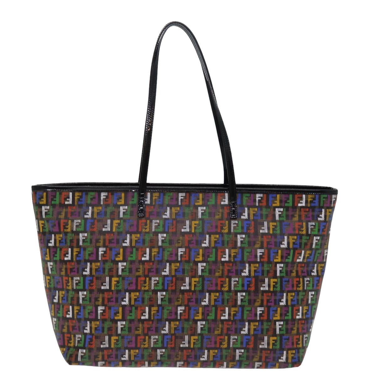 Luxury Fendi Zucchino Canvas Tote Bag Multicolor74808
