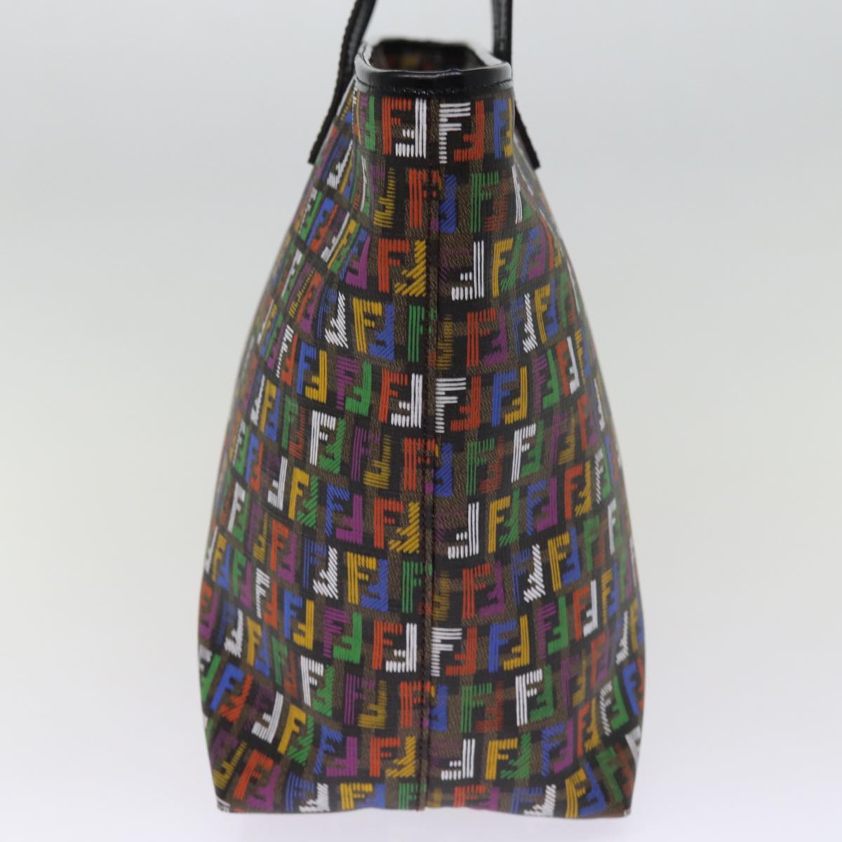 Luxury Fendi Zucchino Canvas Tote Bag Multicolor74808