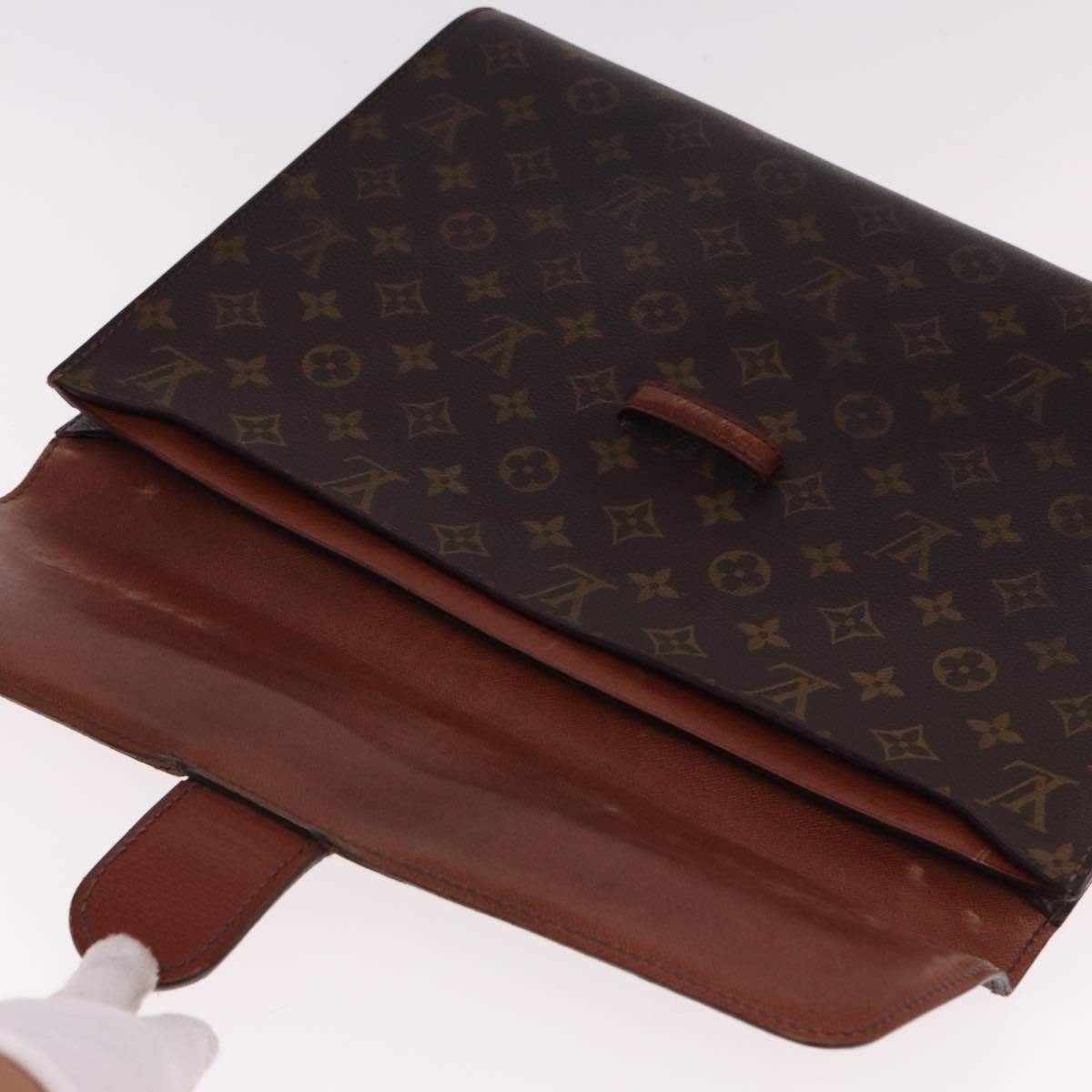 LOUIS VUITTON Monogram Posh Ministor Briefcase M53445 LV 74844
