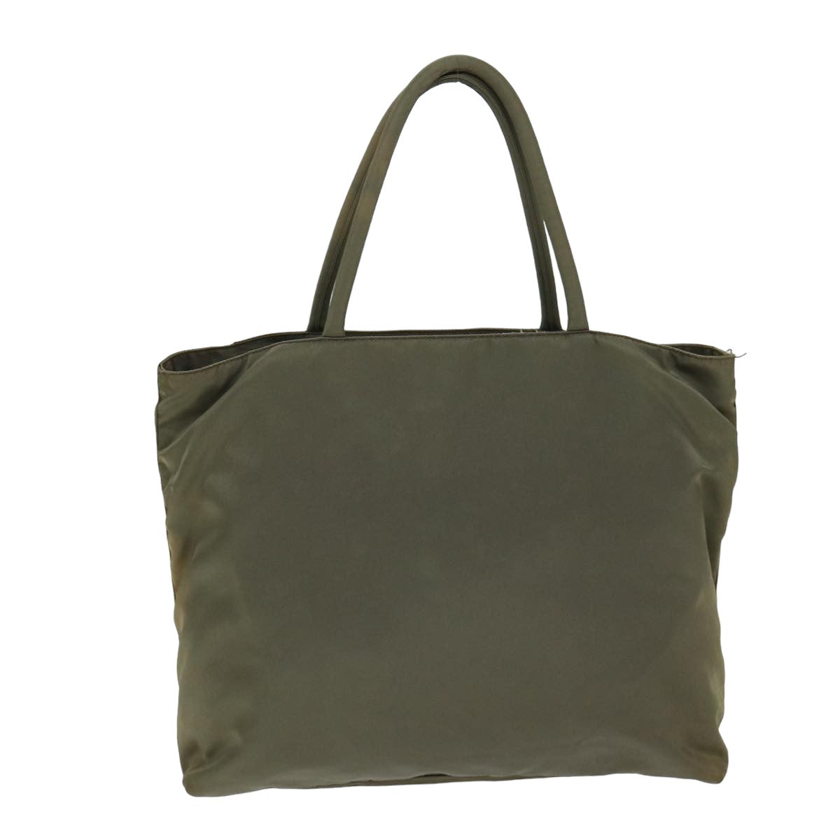 Luxury PradaHand Bag Nylon Khaki 74857