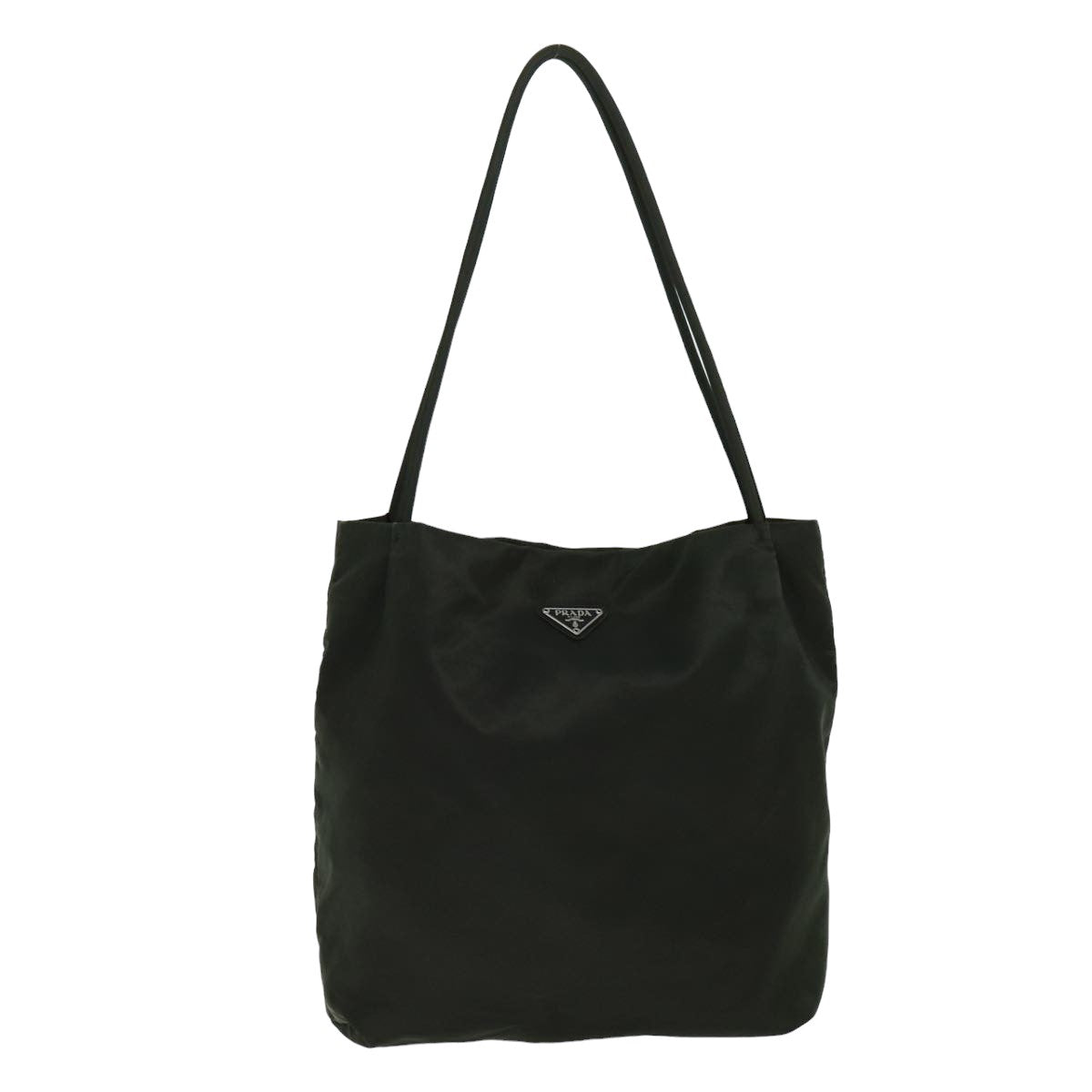 Luxury PradaShoulder Bag Nylon Khaki 74875
