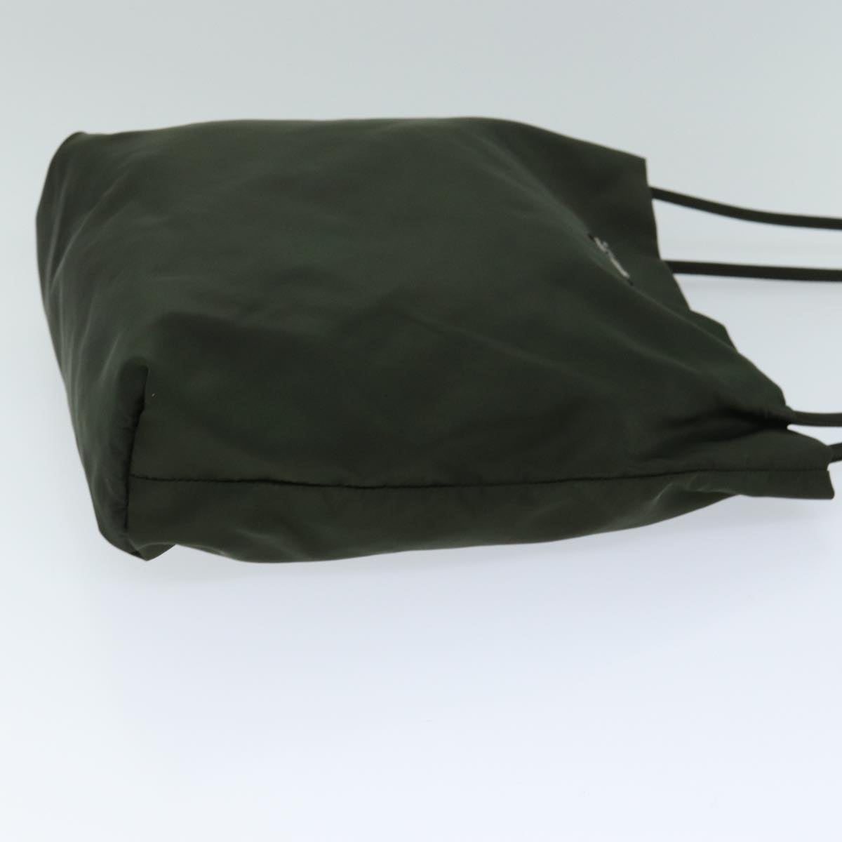Luxury PradaShoulder Bag Nylon Khaki 74875