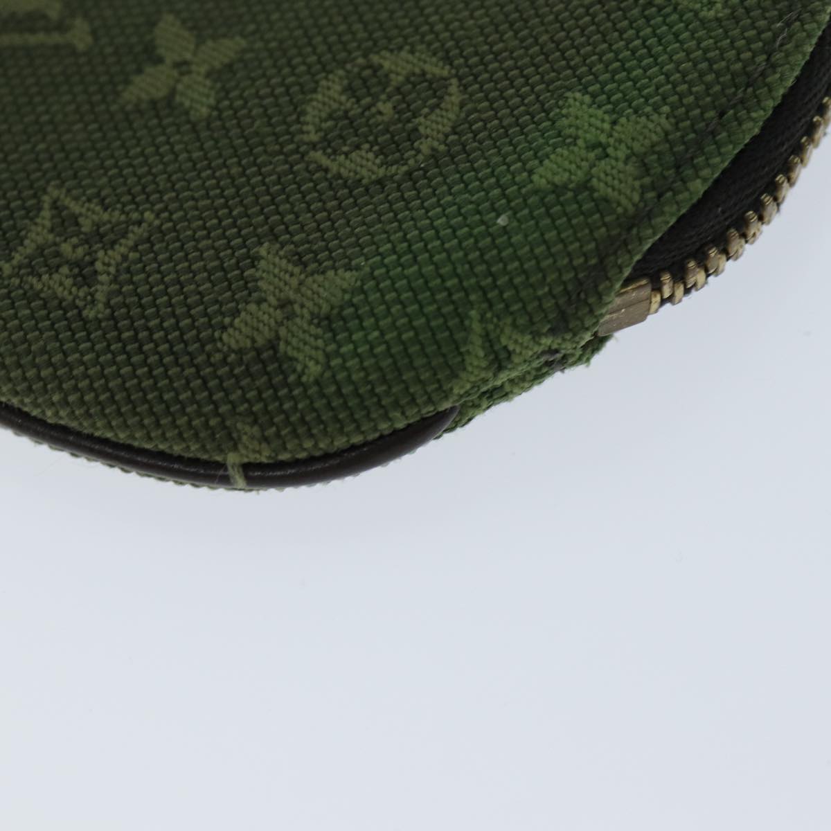 LOUIS VUITTON Monogram Mini Porte Monnaie Ron Purse TST Khaki M92451 74895