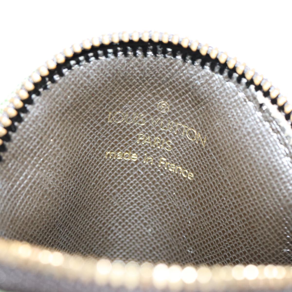 LOUIS VUITTON Monogram Mini Porte Monnaie Ron Purse TST Khaki M92451 74895