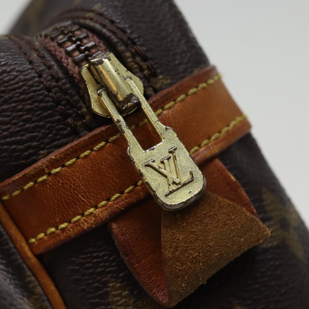 LOUIS VUITTON Monogram Compiegne 28 Clutch Bag M51845 LV 74900