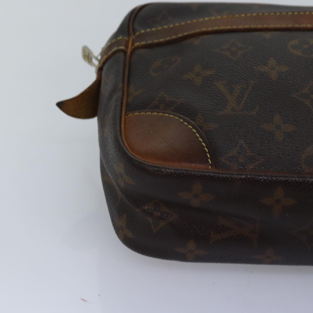 LOUIS VUITTON Monogram Compiegne 28 Clutch Bag M51845 LV 74902
