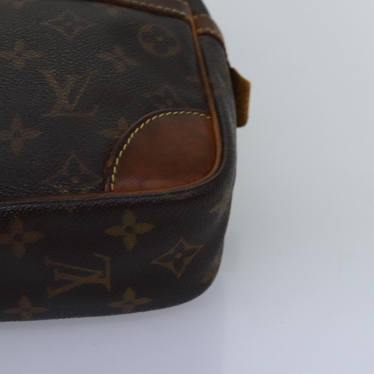 LOUIS VUITTON Monogram Compiegne 28 Clutch Bag M51845 LV 74902