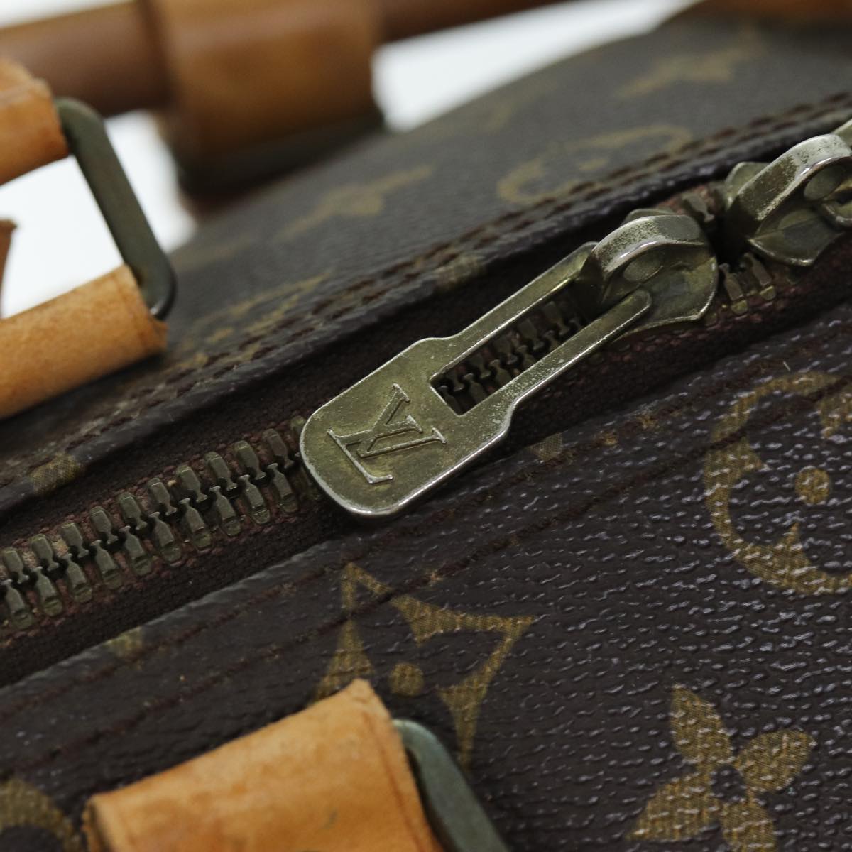 LOUIS VUITTON Monogram Keepall 45 Boston Bag M41428 LV 74933