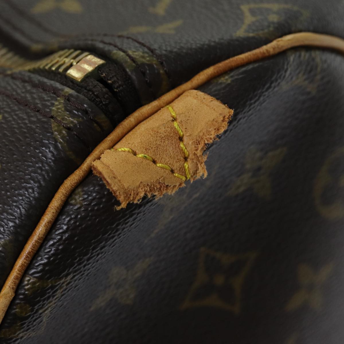 LOUIS VUITTON Monogram Keepall 55 Boston Bag M41424 LV 74939