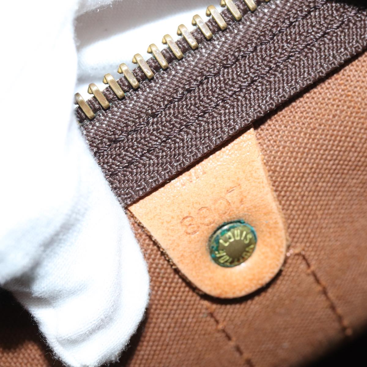 LOUIS VUITTON Monogram Keepall 55 Boston Bag M41424 LV 74939
