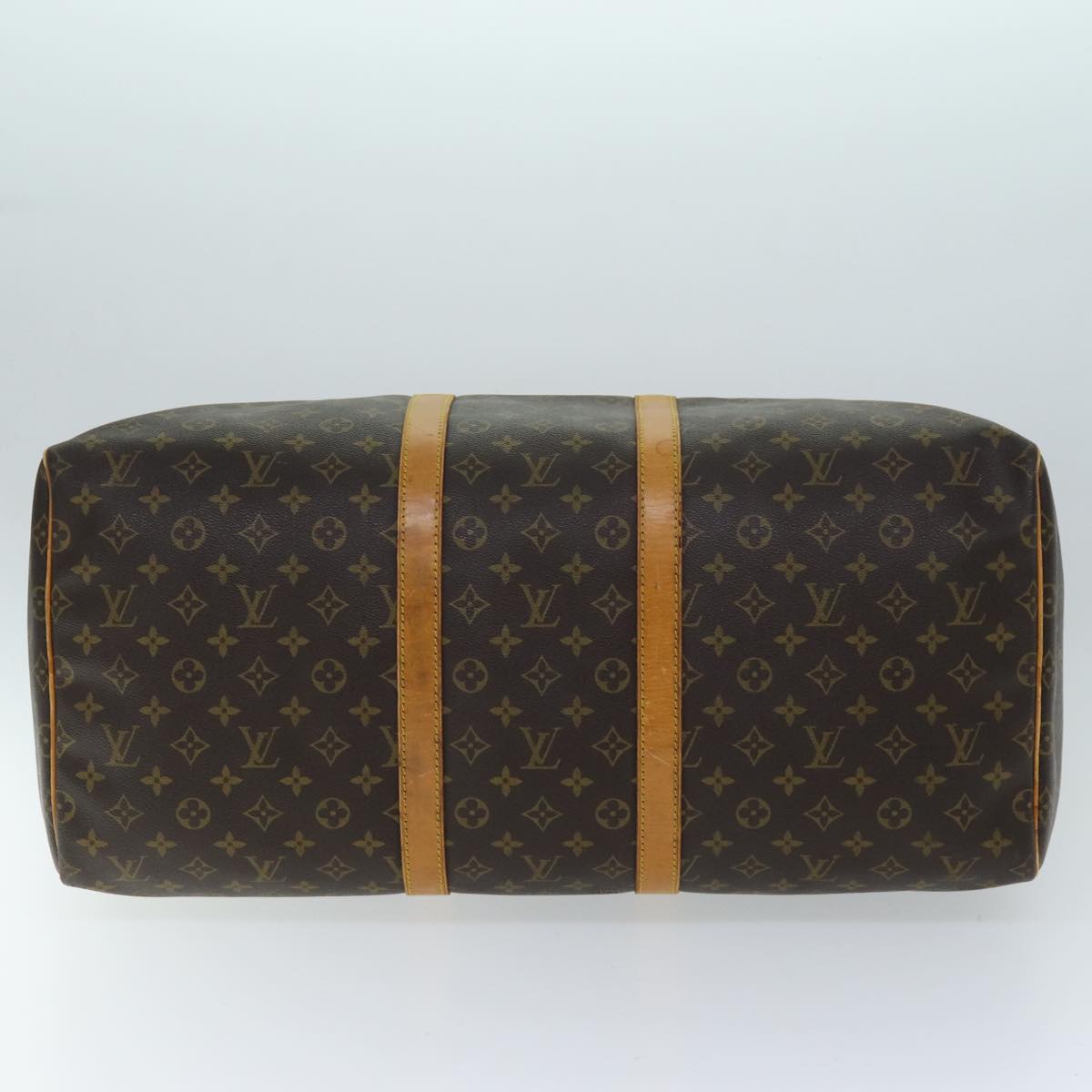 LOUIS VUITTON Monogram Keepall 55 Boston Bag M41424 LV 74939