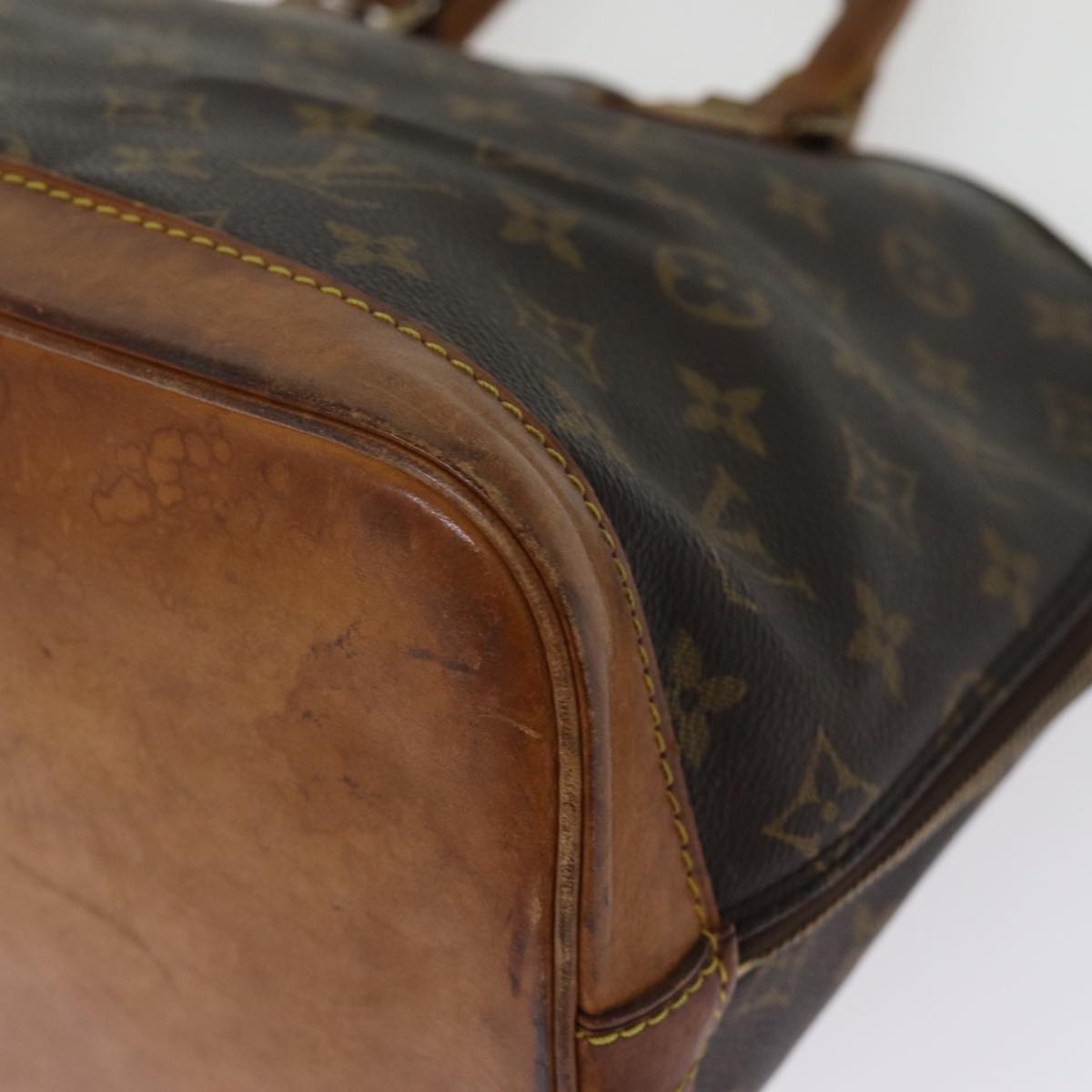 LOUIS VUITTON Monogram Alma Hand Bag M51130 LV 74942