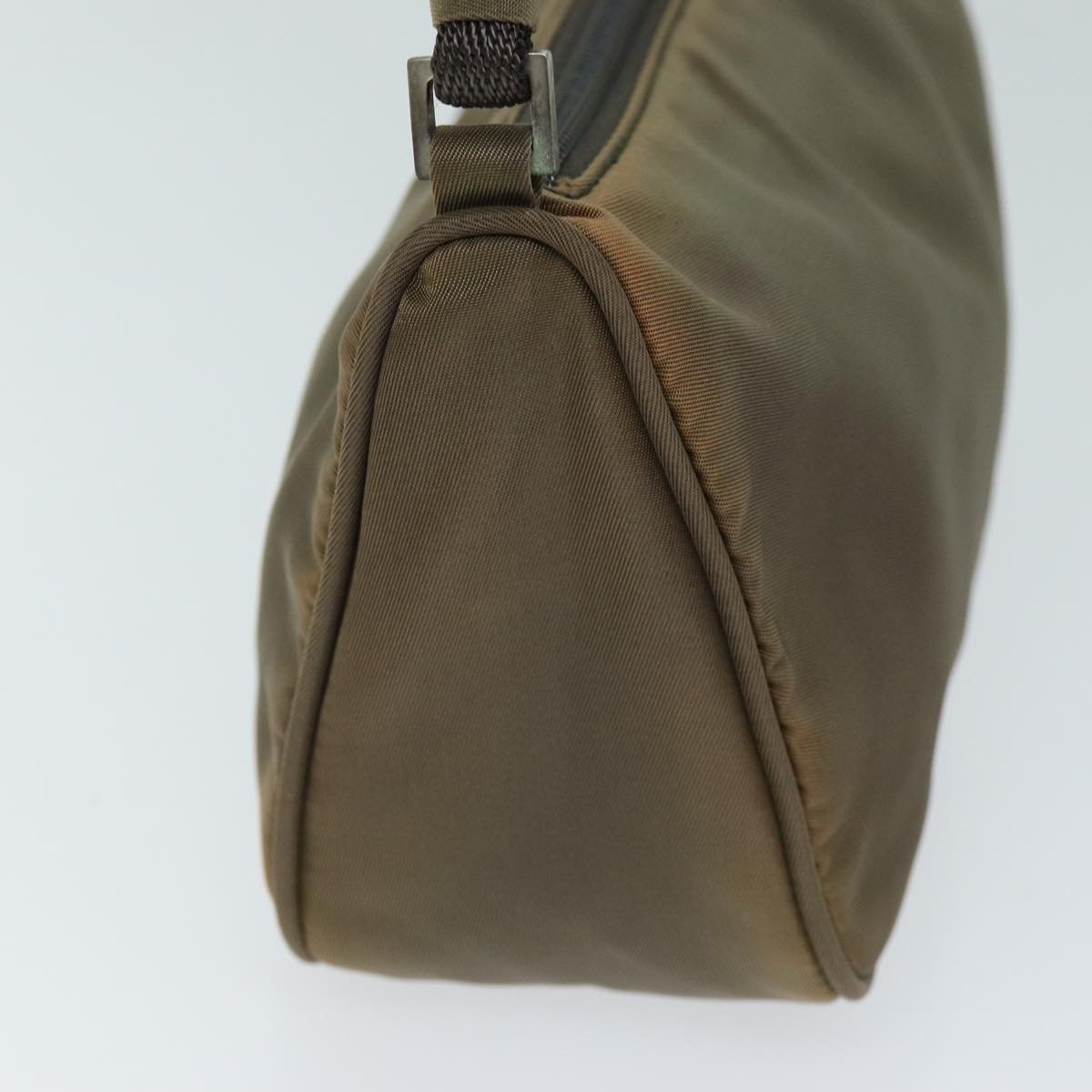 Luxury PradaAccessory Pouch Nylon Brown 74961