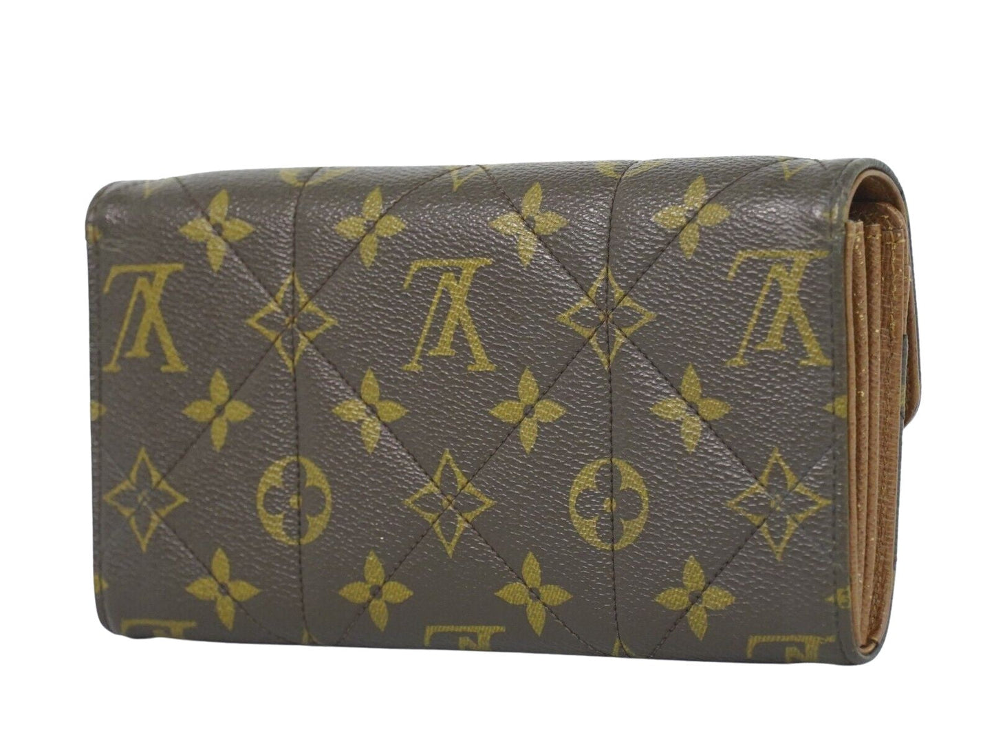 Louis Vuitton Portefeuille Sarah  Canvas Wallet  ()