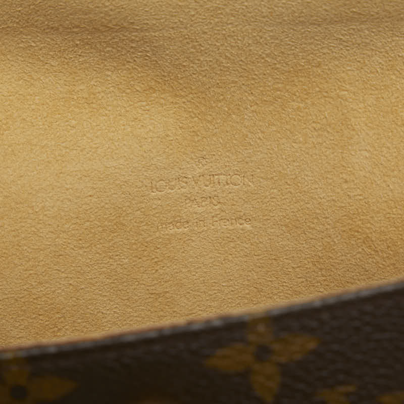 Louis Vuitton Monogram Pochette Florentine XS Body Bag M51855 Brown PVC Leather  Louis Vuitton