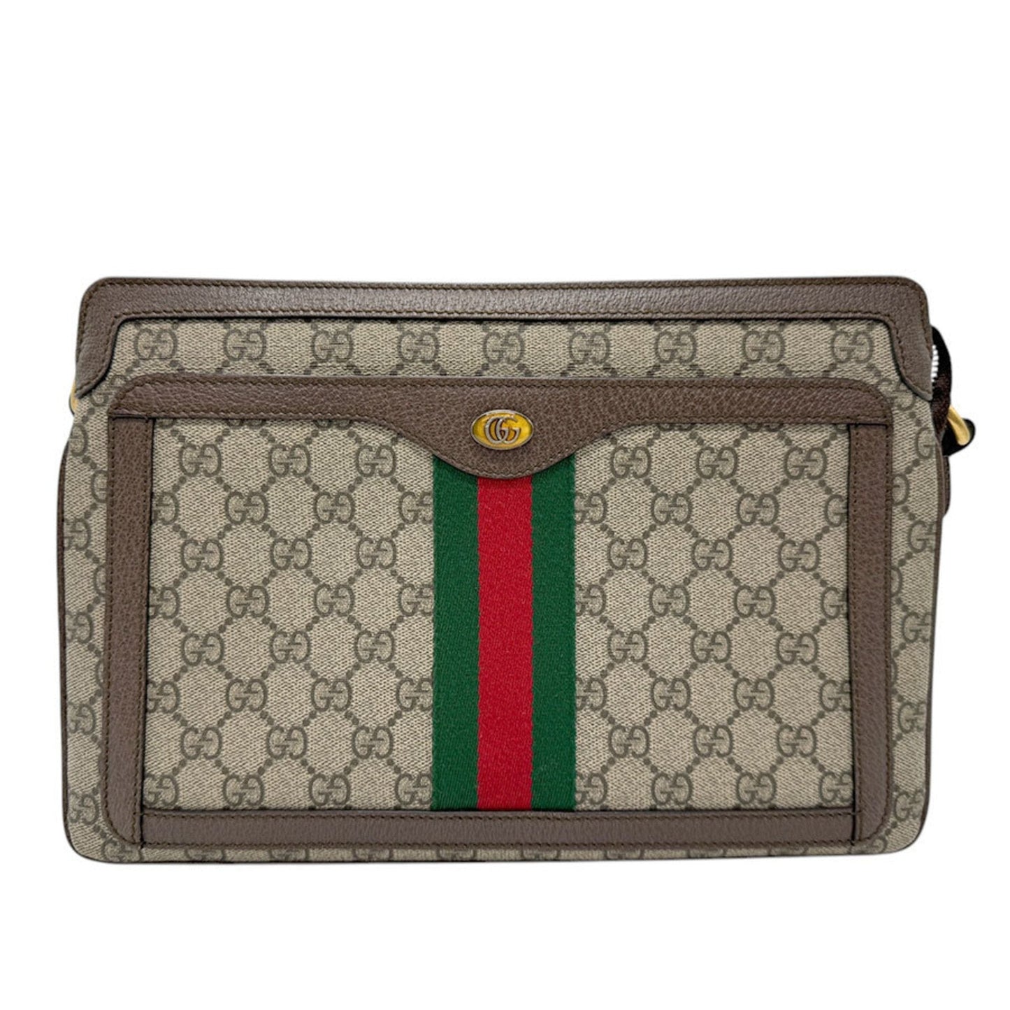 Gucci  Gg Supreme Canvas Shoulder Bag