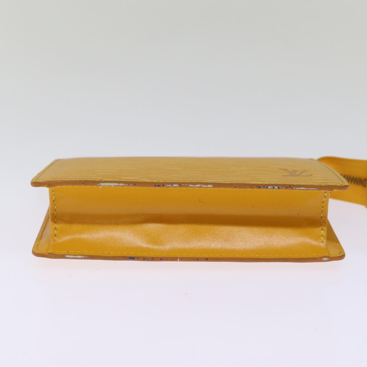 LOUIS VUITTON Epi Poche Toilette 15 Pouch Yellow LV 75004