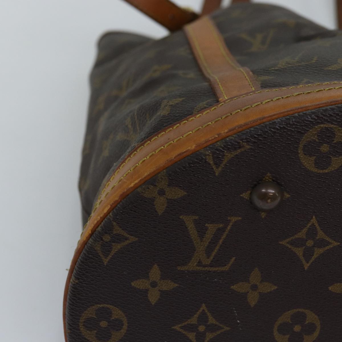LOUIS VUITTON Monogram Bucket GM Shoulder Bag M42236 LV 75011