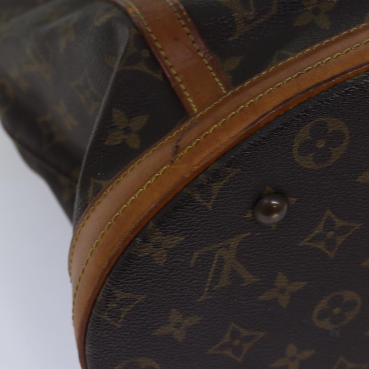 LOUIS VUITTON Monogram Bucket GM Shoulder Bag M42236 LV 75011