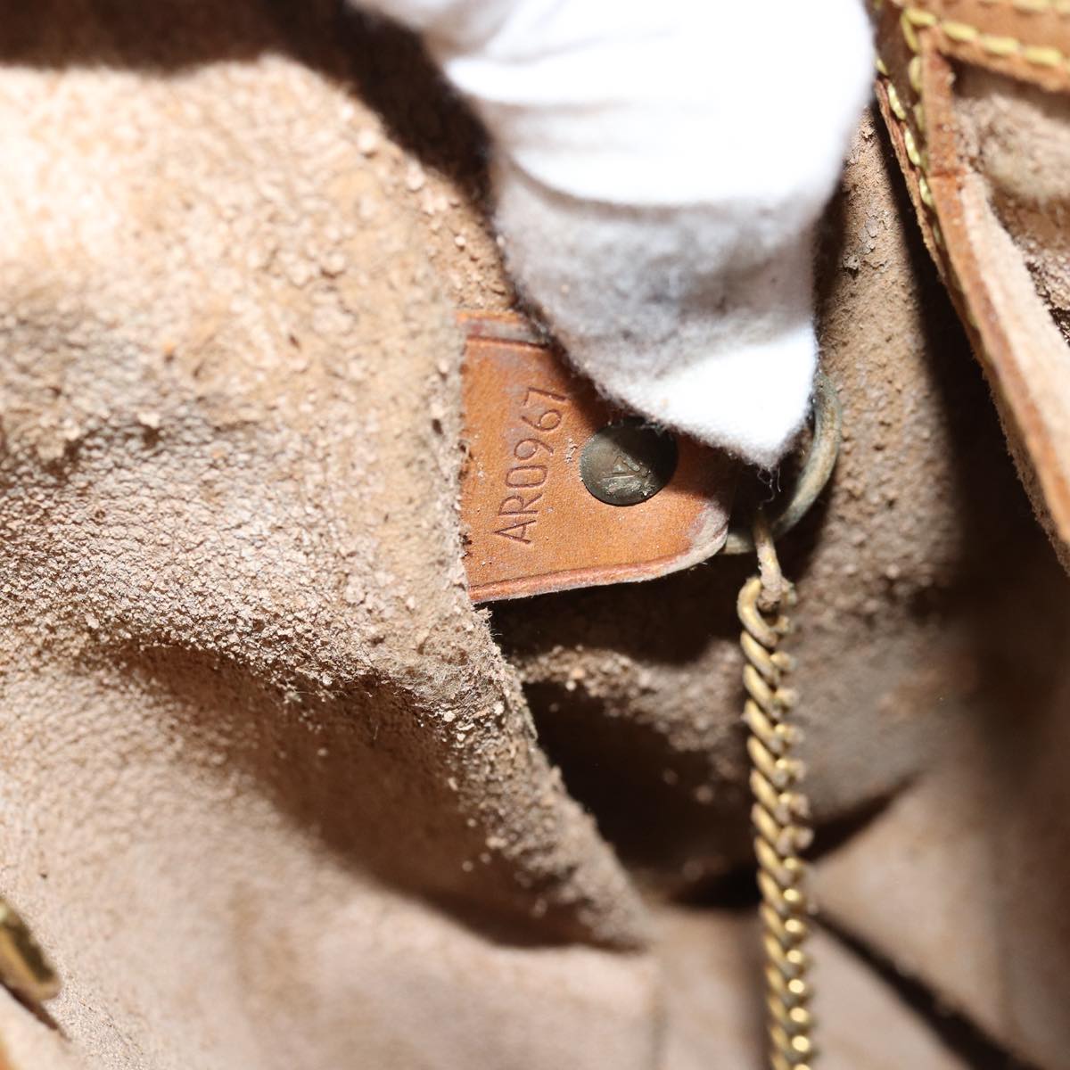 LOUIS VUITTON Monogram Bucket GM Shoulder Bag M42236 LV 75011