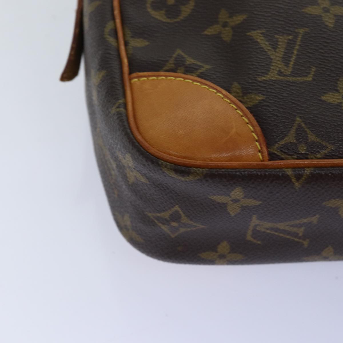 LOUIS VUITTON Monogram Compiegne 28 Clutch Bag M51845 LV 75021