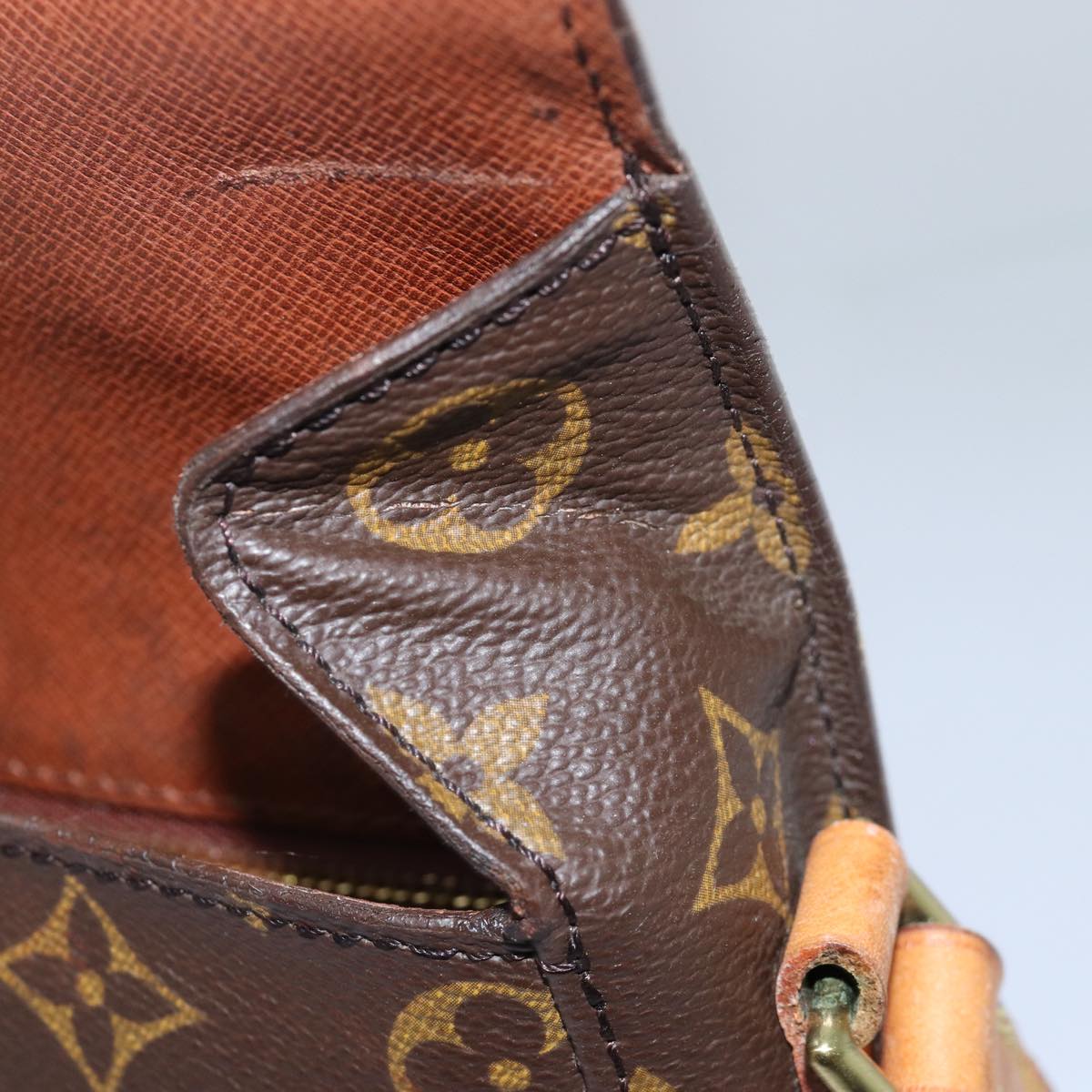 LOUIS VUITTON Monogram Saint Cloud MM Shoulder Bag M51243 LV 75029