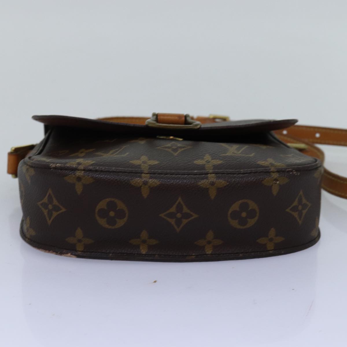 LOUIS VUITTON Monogram Saint Cloud MM Shoulder Bag M51243 LV 75029