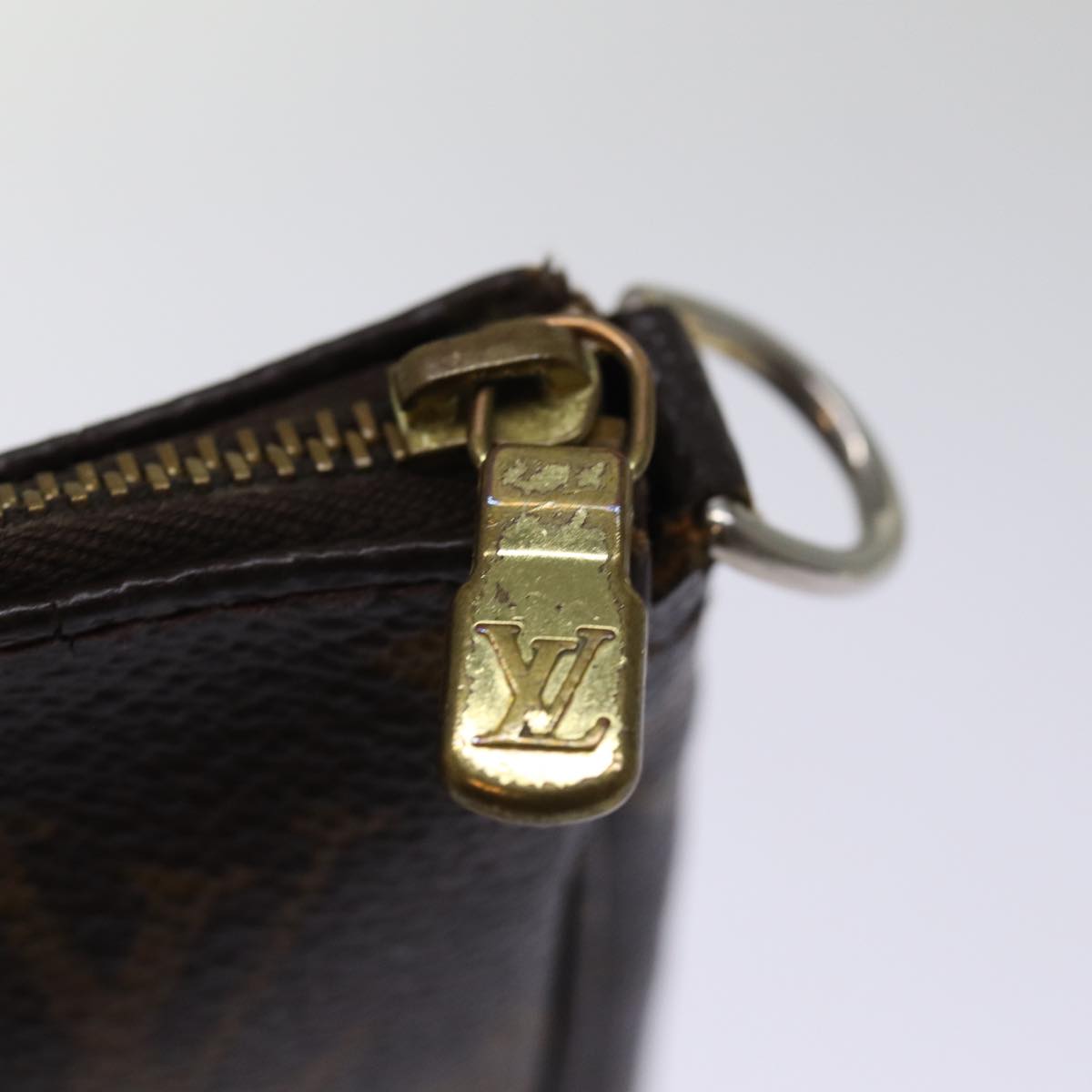 LOUIS VUITTON Monogram Pochette Accessoires Pouch M51980 LV 75035