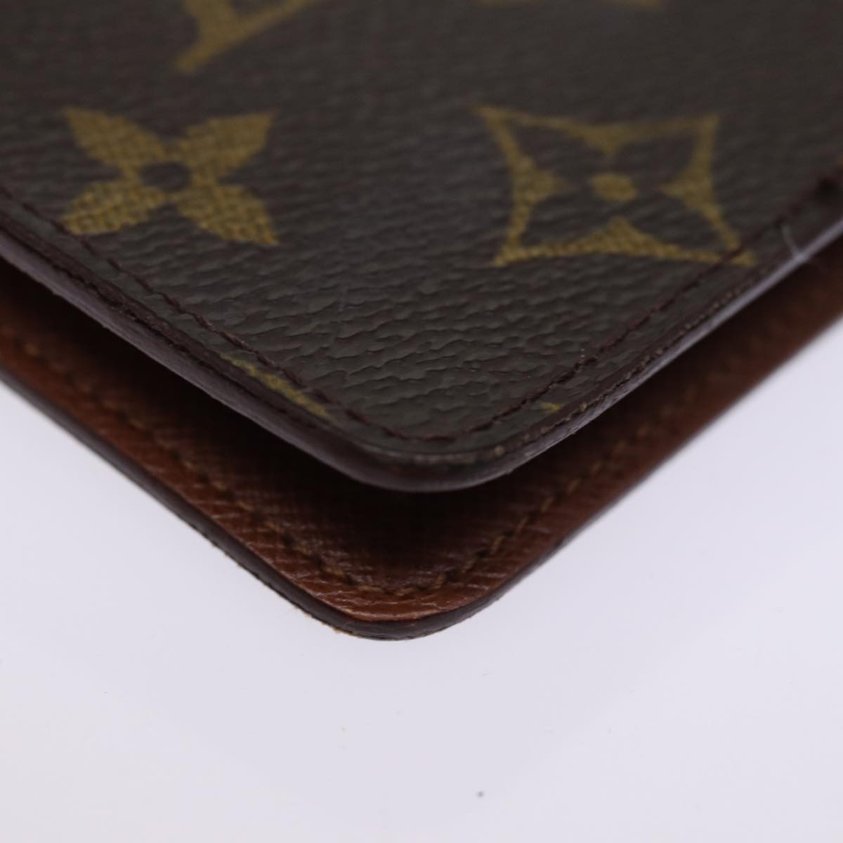 LOUIS VUITTON Monogram Agenda MM Day Planner Cover R20105 LV 75037