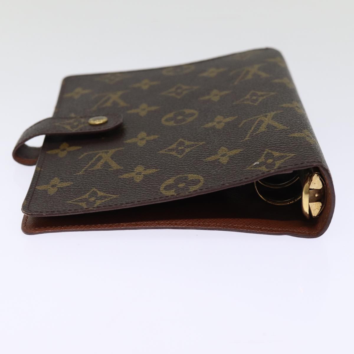 LOUIS VUITTON Monogram Agenda MM Day Planner Cover R20105 LV 75037
