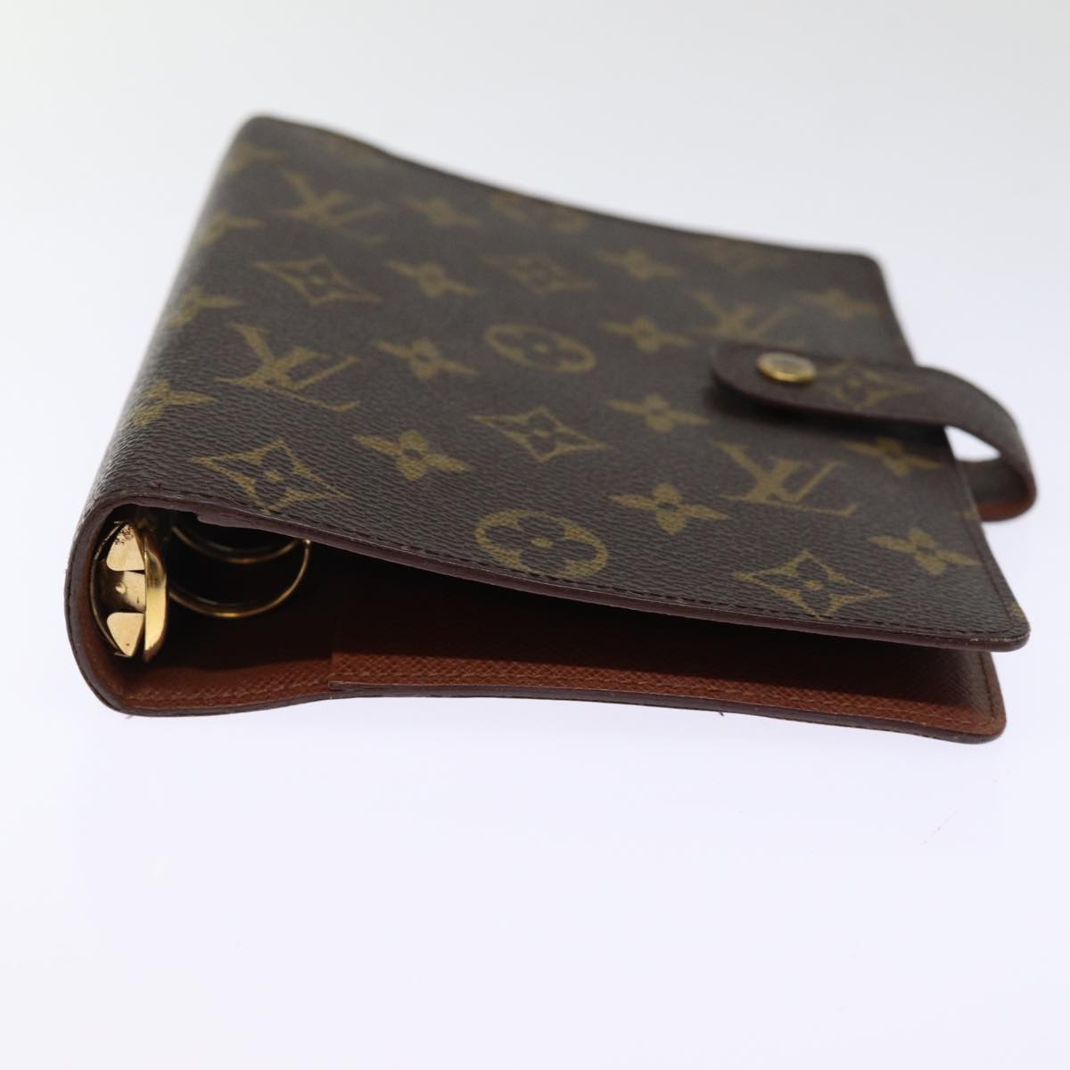 LOUIS VUITTON Monogram Agenda MM Day Planner Cover R20105 LV 75037